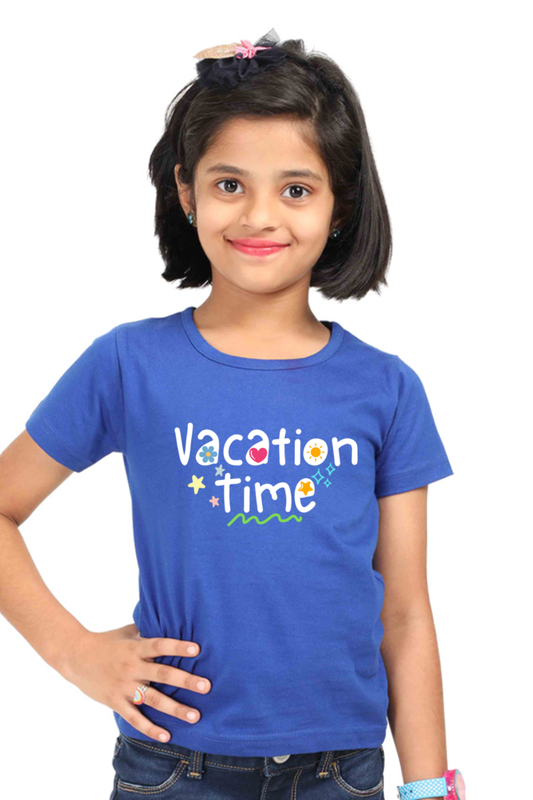 Vacation Time Girl's Top