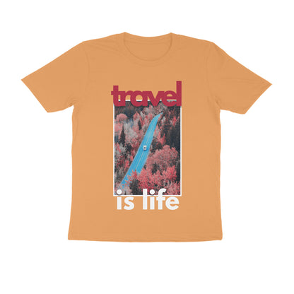 Travel is Life Van Red Men's T-shirt