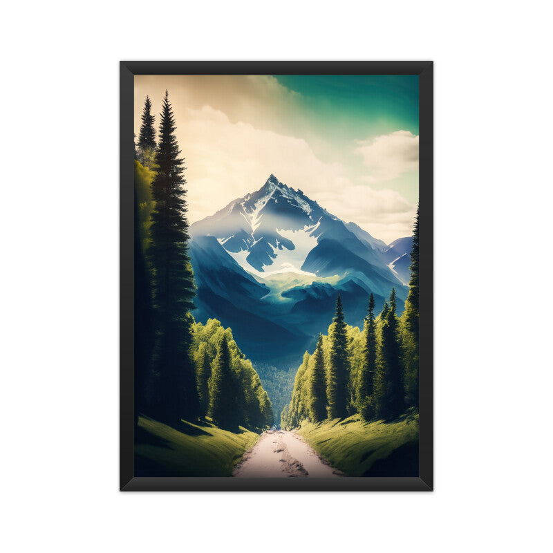 Adventure to the Mountain Awaits Poster