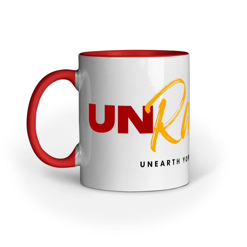 Unraveled Unearth Your Mysteries Printed Mug