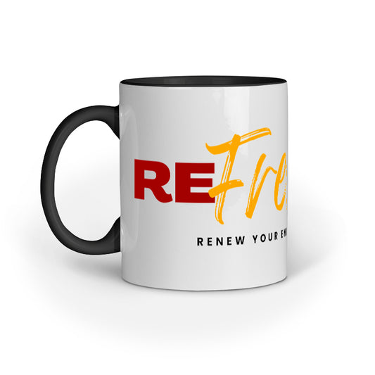 Refreshing Renew Your Energy Naturally Printed Mug