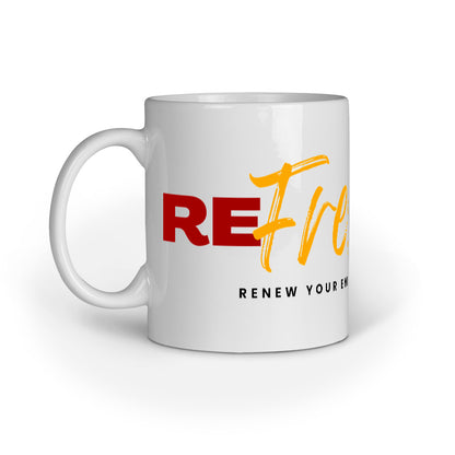 Refreshing Renew Your Energy Naturally Printed Mug