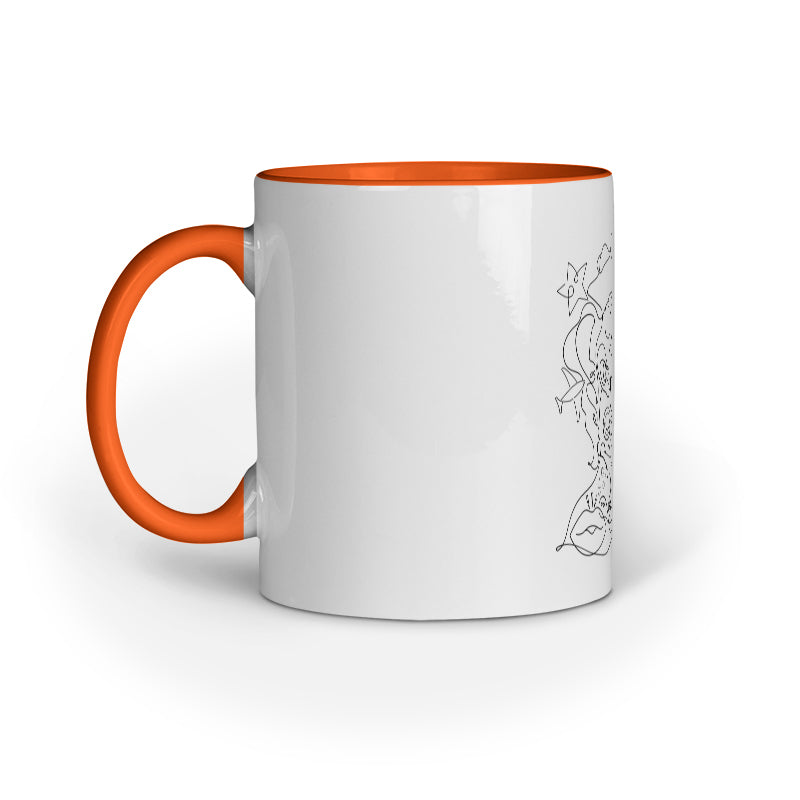 Thoughts of Travel Printed Mug