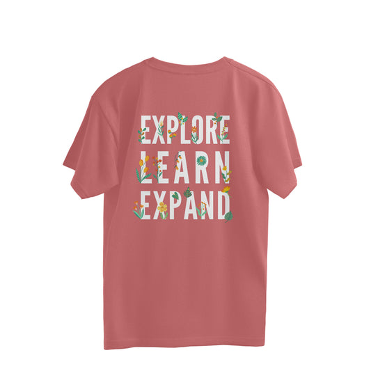 Explore Learn Expand Overhalf T-shirt