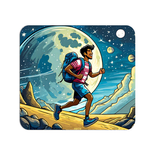 Backpacker to the Moon Mouse Pad