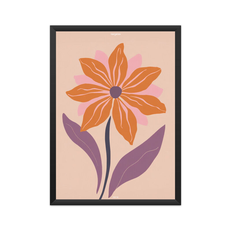 One Flower Poster