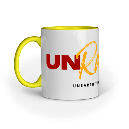 Unraveled Unearth Your Mysteries Printed Mug