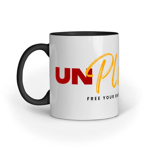 Unplugged Free Your Energy Printed Mug